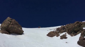 Pointe des Éboulis en ski de randonnée