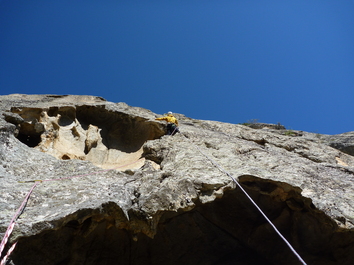 Escalade dans le Tavignanu