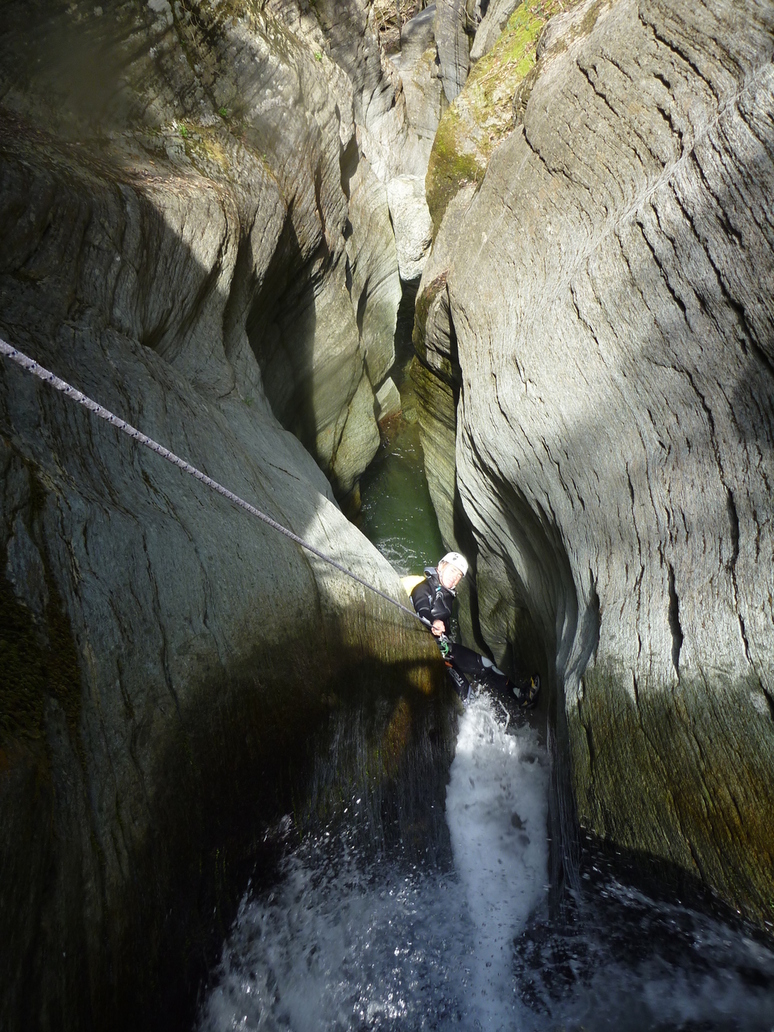 Saison de  canyoning lancé