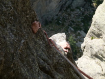 Arete de Quenza dans les aiguilles de Bavella Arete de Quenza dans les aiguilles de Bavella