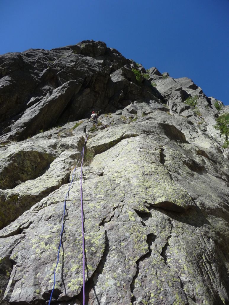 Capu di Marcia, nouvelle voie Capu di Marcia, nouvelle voie