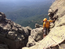 Arete de Zonza à Punta di l'acellu Arete de Zonza à Punta di l'acellu