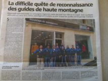 Des nouvelles de la Compagnie des guides de haute montagne de Corse Des nouvelles de la Compagnie des guides de haute montagne de Corse