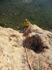Nouvelle voie au Gozzi Nouvelle voie au Gozzi