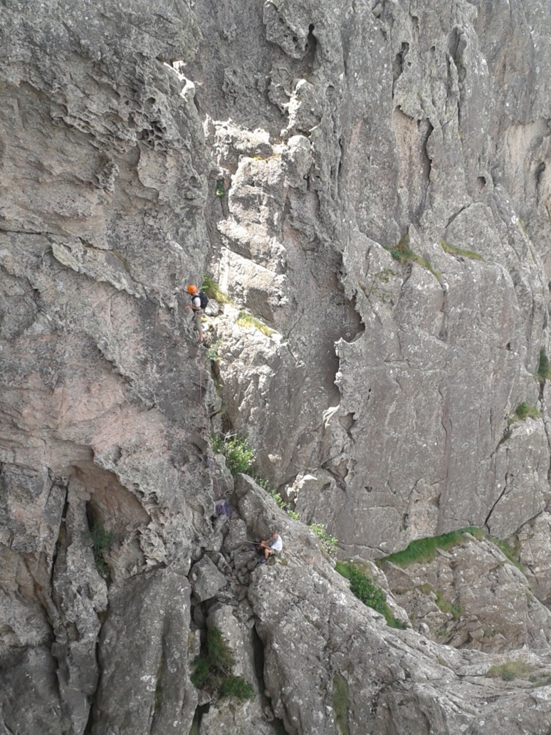 La splendide derniére longueur, prise du sommet par un fan ayant fait le déplacement dans ce but! La splendide derniére longueur, prise du sommet par un fan ayant fait le déplacement dans ce but!