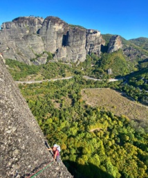 Grandes voies d'escalade dans les Météores
