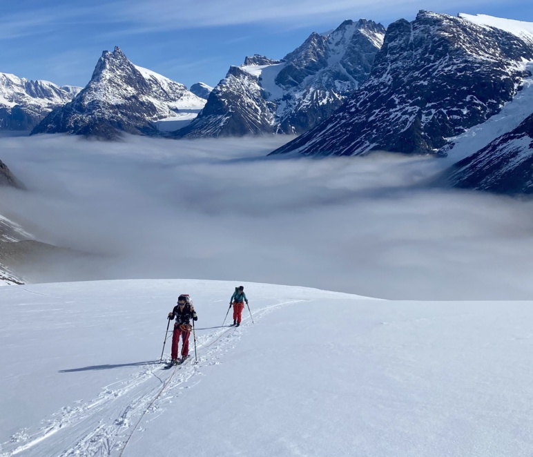 Ski de randonnée au Groenland