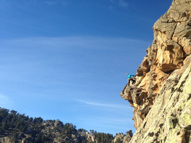 Nouvelle voie d'escalade dans la Restonica Nouvelle voie d'escalade dans la Restonica