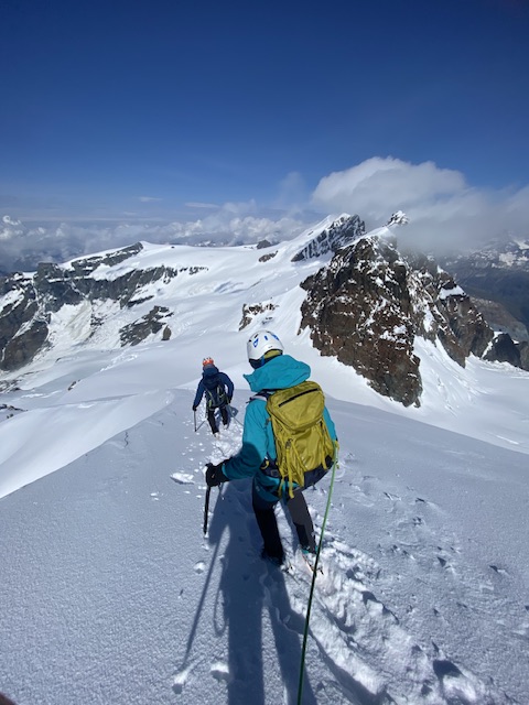 Semaine d’alpinisme dans les Alpes