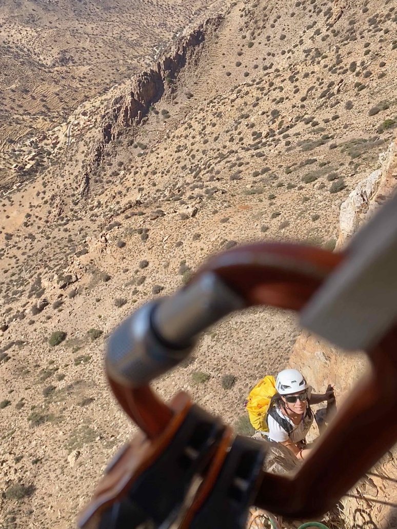 Escalade dans l'anti Atlas marocain autour de Tafraout