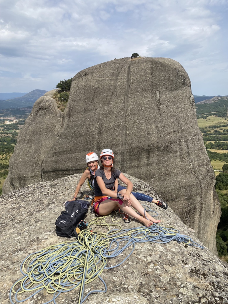 Escalade dans les Météores Escalade dans les Météores
