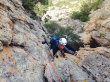 Escalade en grande voie à Ajaccio