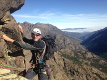 Escalade en Corse dans la vallée d'Asco Escalade en Corse dans la vallée d'Asco