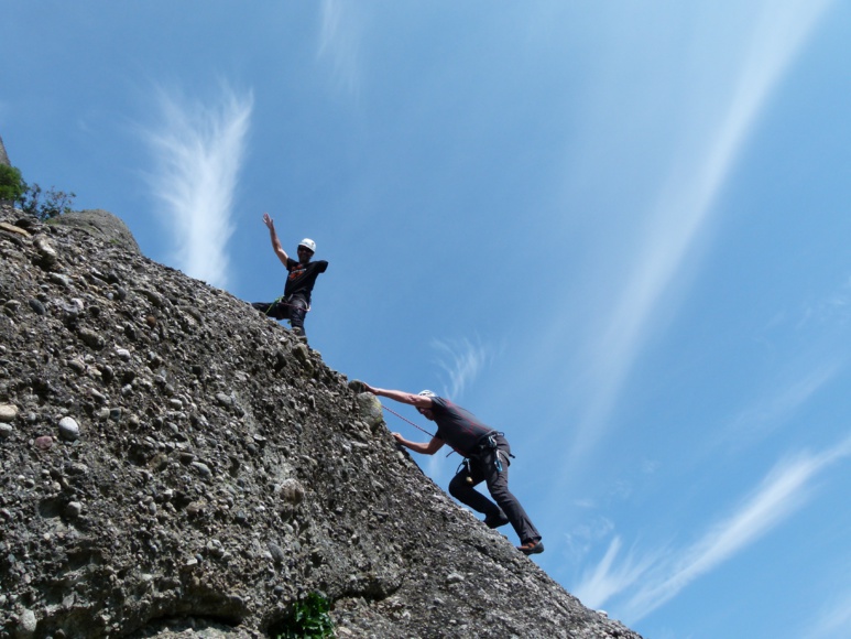 Escalade dans les Météores Escalade dans les Météores
