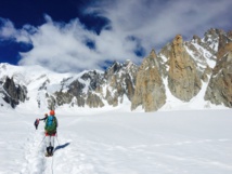 Alpinisme versant italien du Mont Blanc