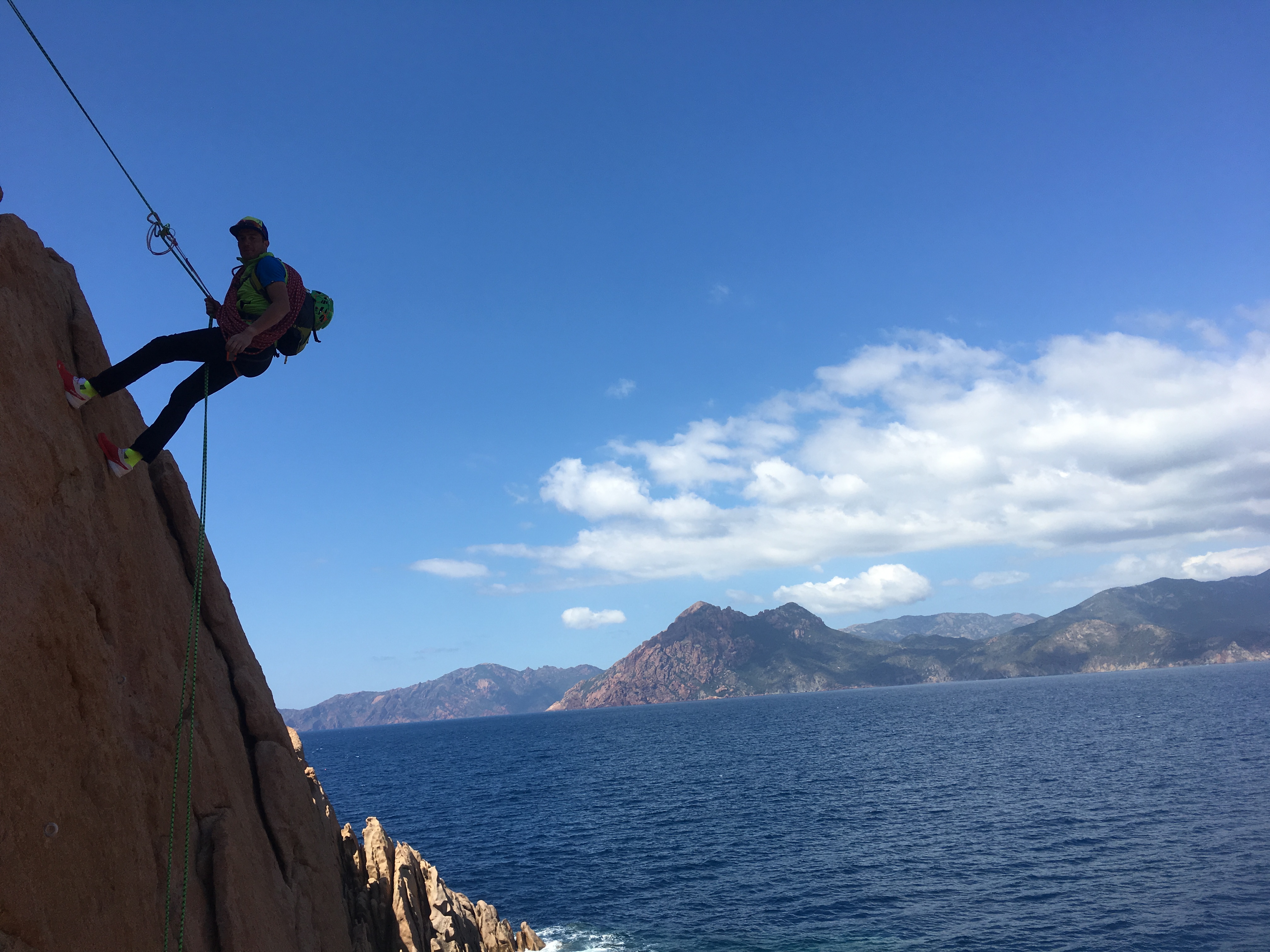 Escalade dans les Calanques de Piana