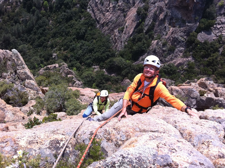 Voie Périllat au Castellucciu Voie Périllat au Castellucciu
