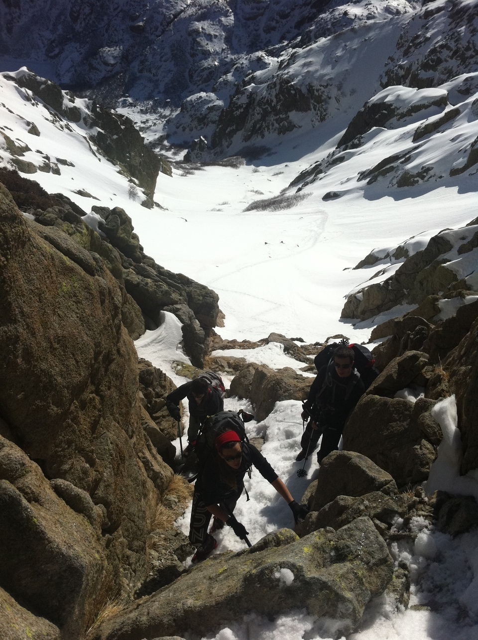 Brèche de Goria...à pied Brèche de Goria...à pied