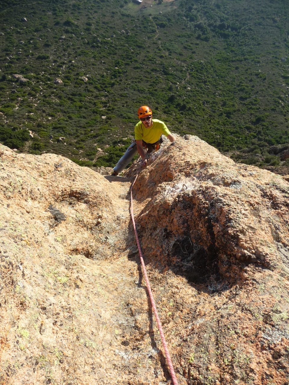 Nouvelle voie au Gozzi Nouvelle voie au Gozzi