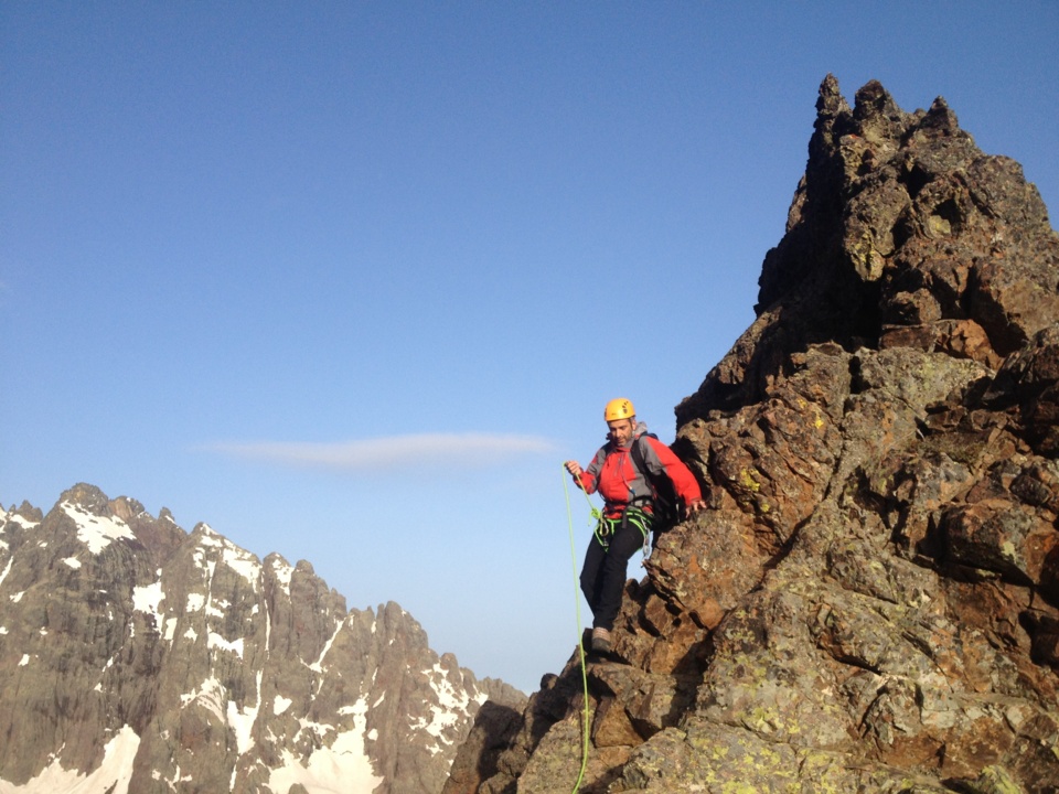 Arêtes Nord ouest du Capu Borba Arêtes Nord ouest du Capu Borba