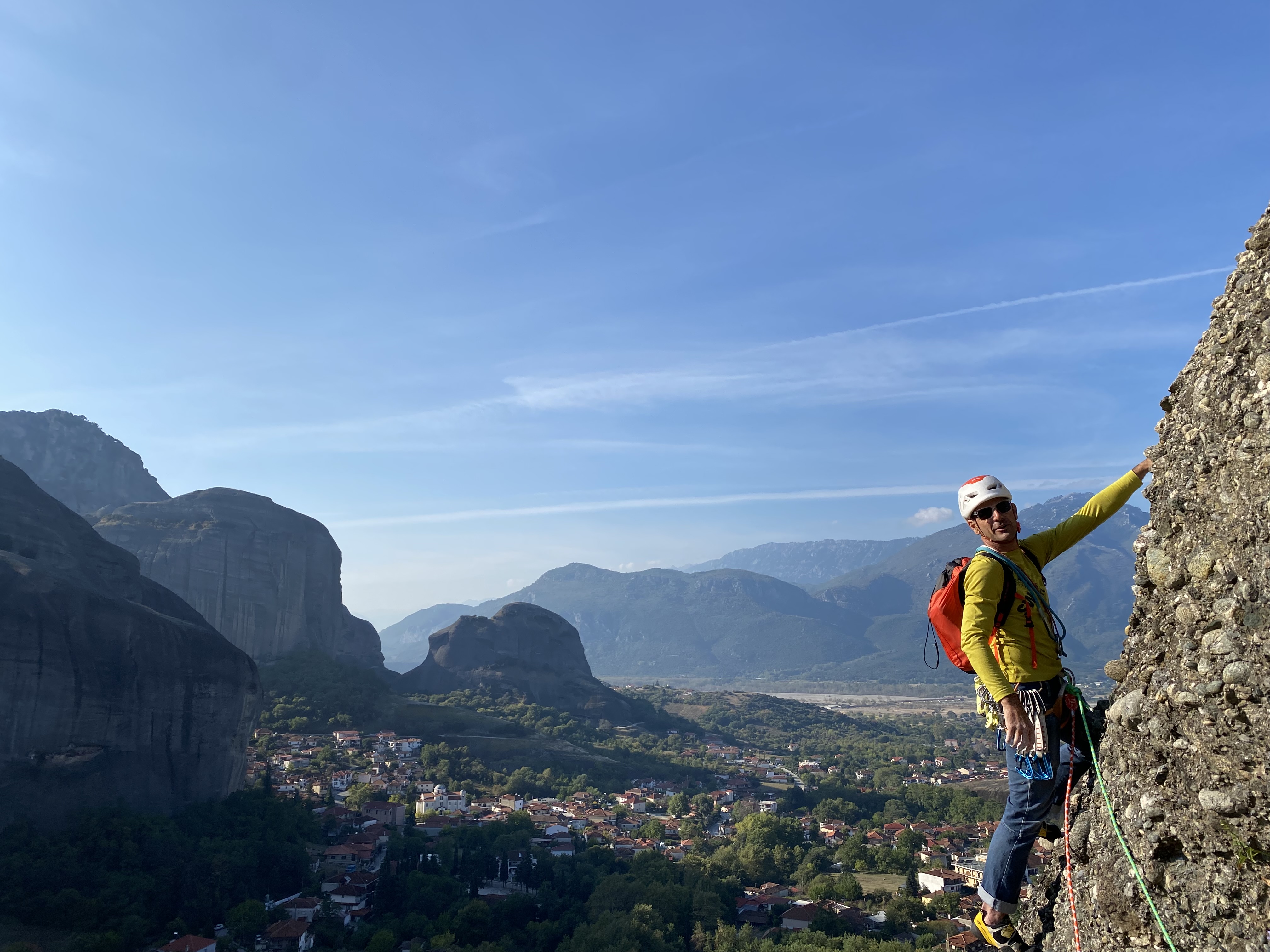 Grandes voies d'escalade dans les Météores