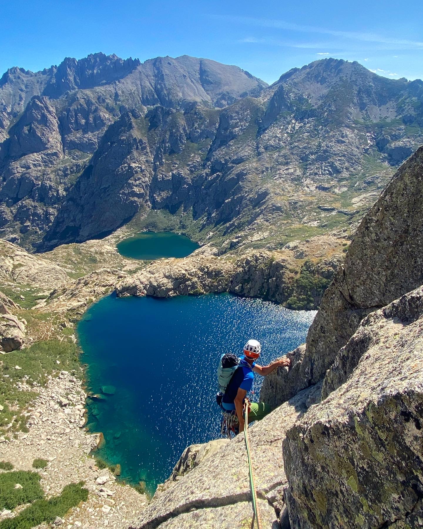 Escalade en Corse avec un guide de haute montagne