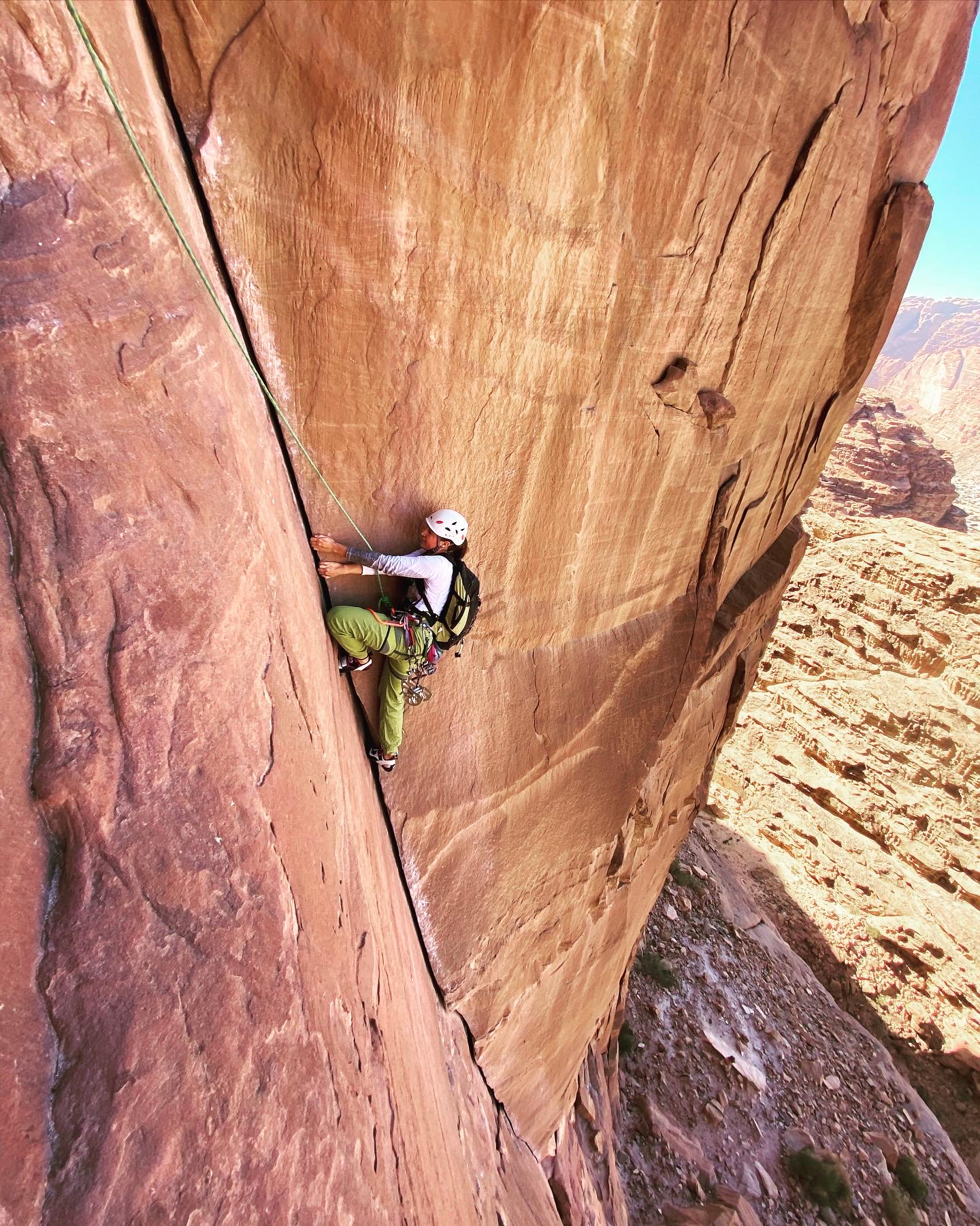 Jordan climbing