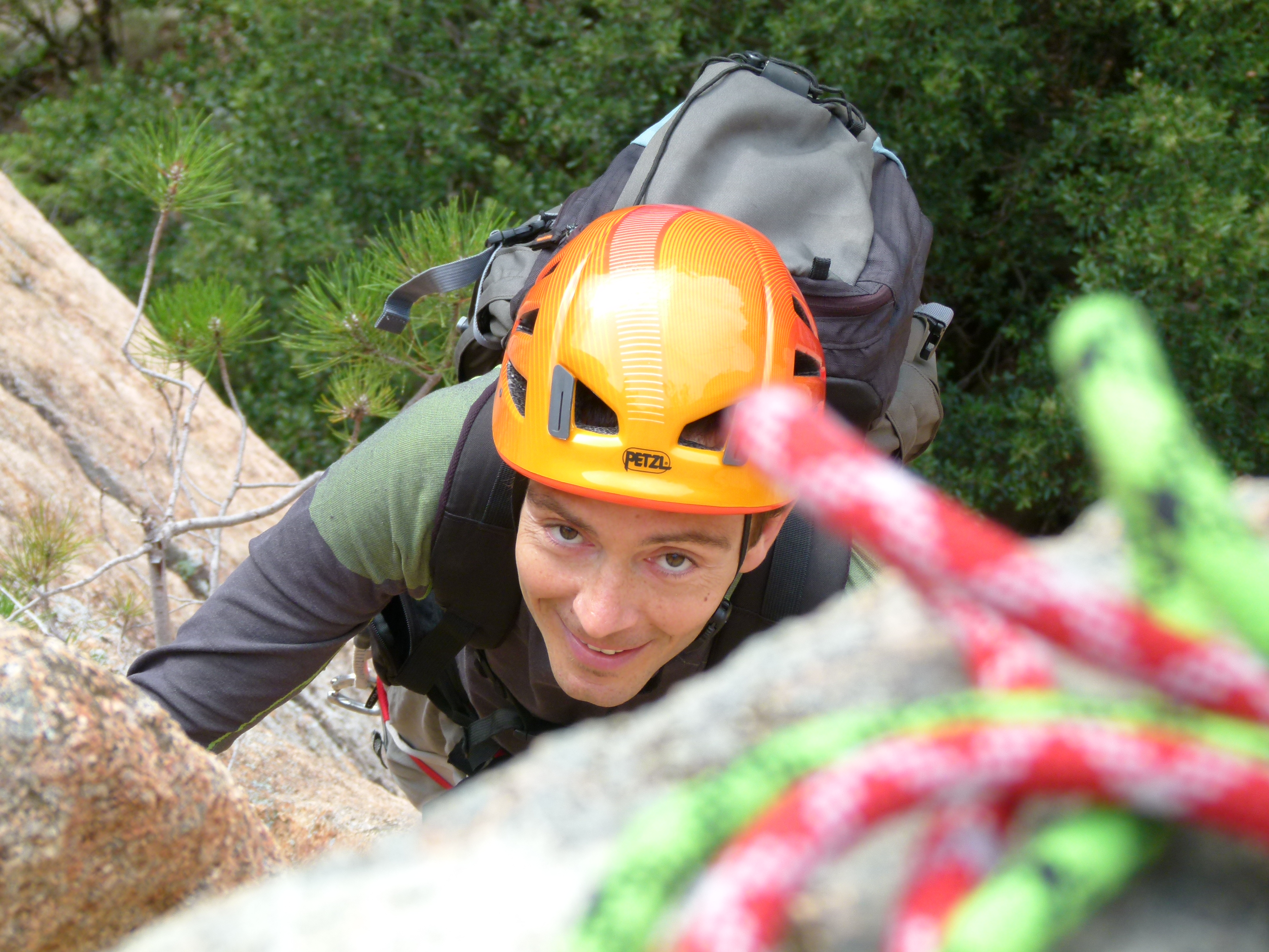 Voie Périllat au Castellucciu d'Ornucciu Voie Périllat au Castellucciu d'Ornucciu