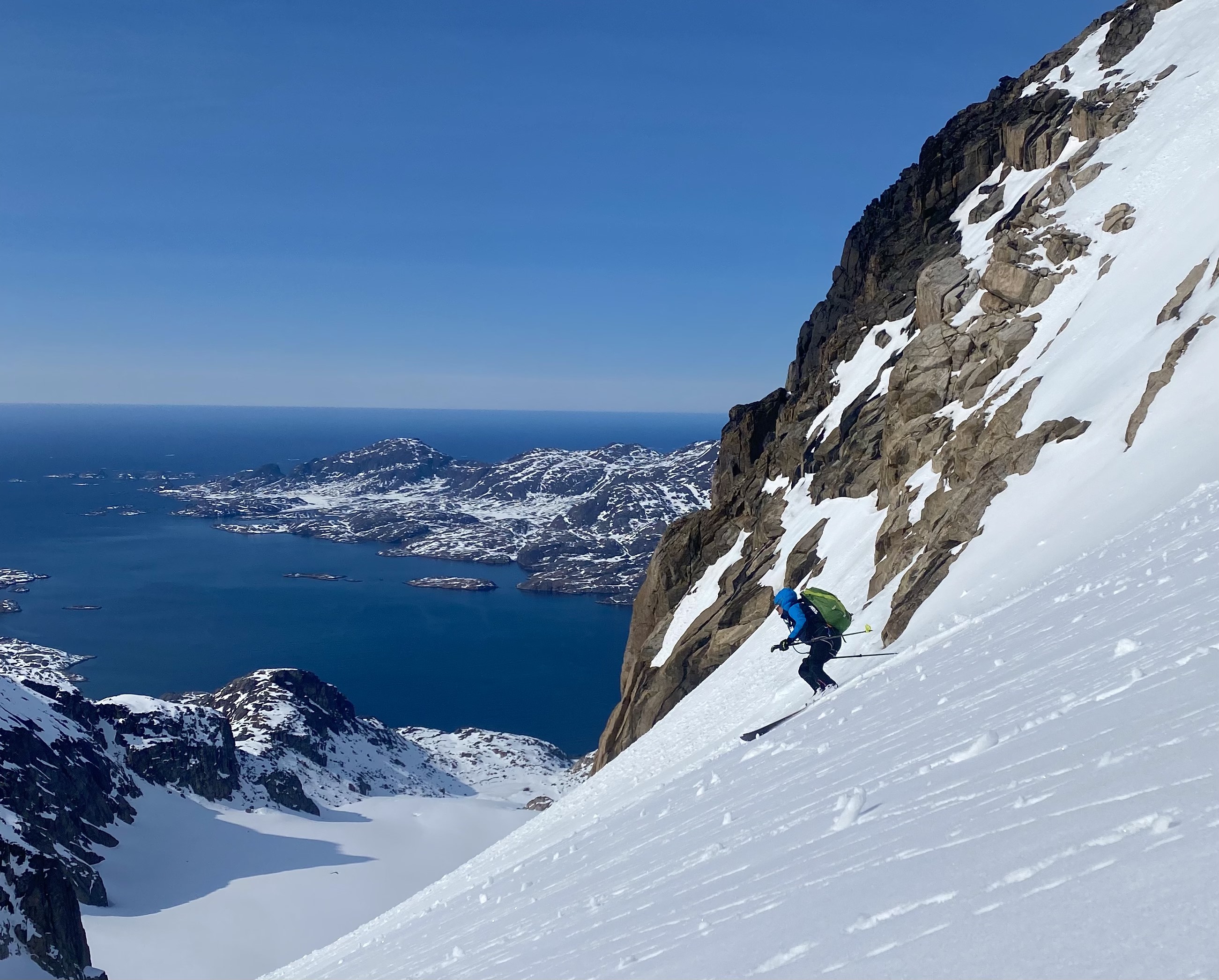 Ski de randonnée au Groenland