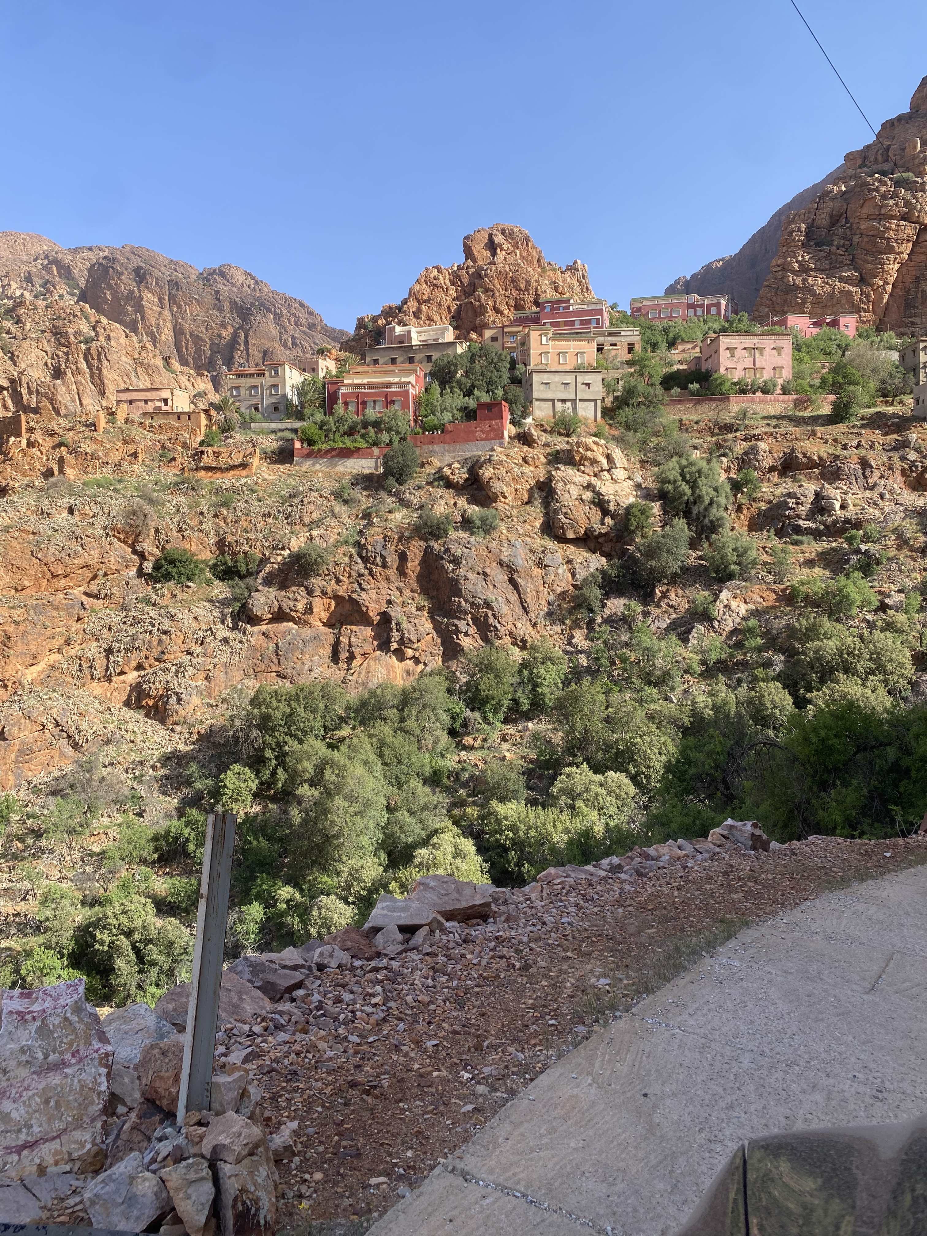 Escalade en grandes voies au Maroc