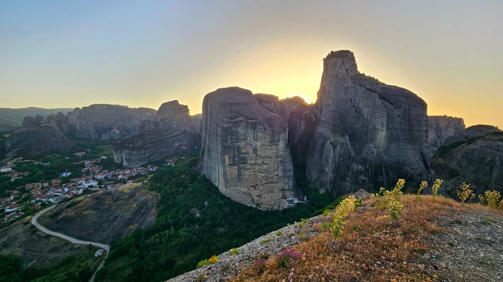 Escalade dans les Météores Escalade dans les Météores