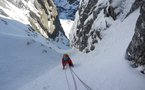 Couloir de gauche au Lombarducciu