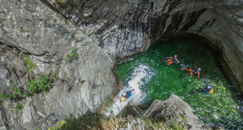 Canyoning en Corse Canyoning en Corse