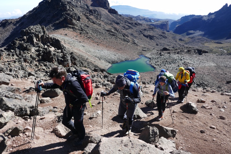 La traversée du Mont Kenya 