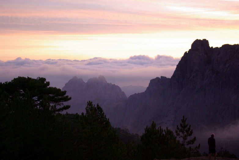 Mer de nuage à Bavella