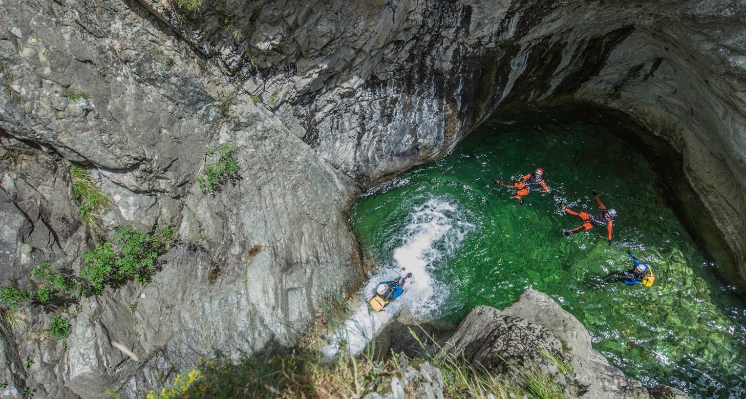 Canyoning en Corse Canyoning en Corse