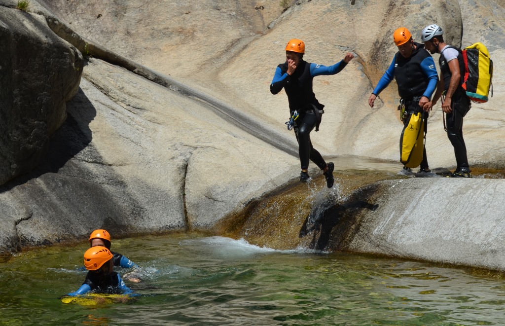 Canyoning à Bavella Canyoning à Bavella