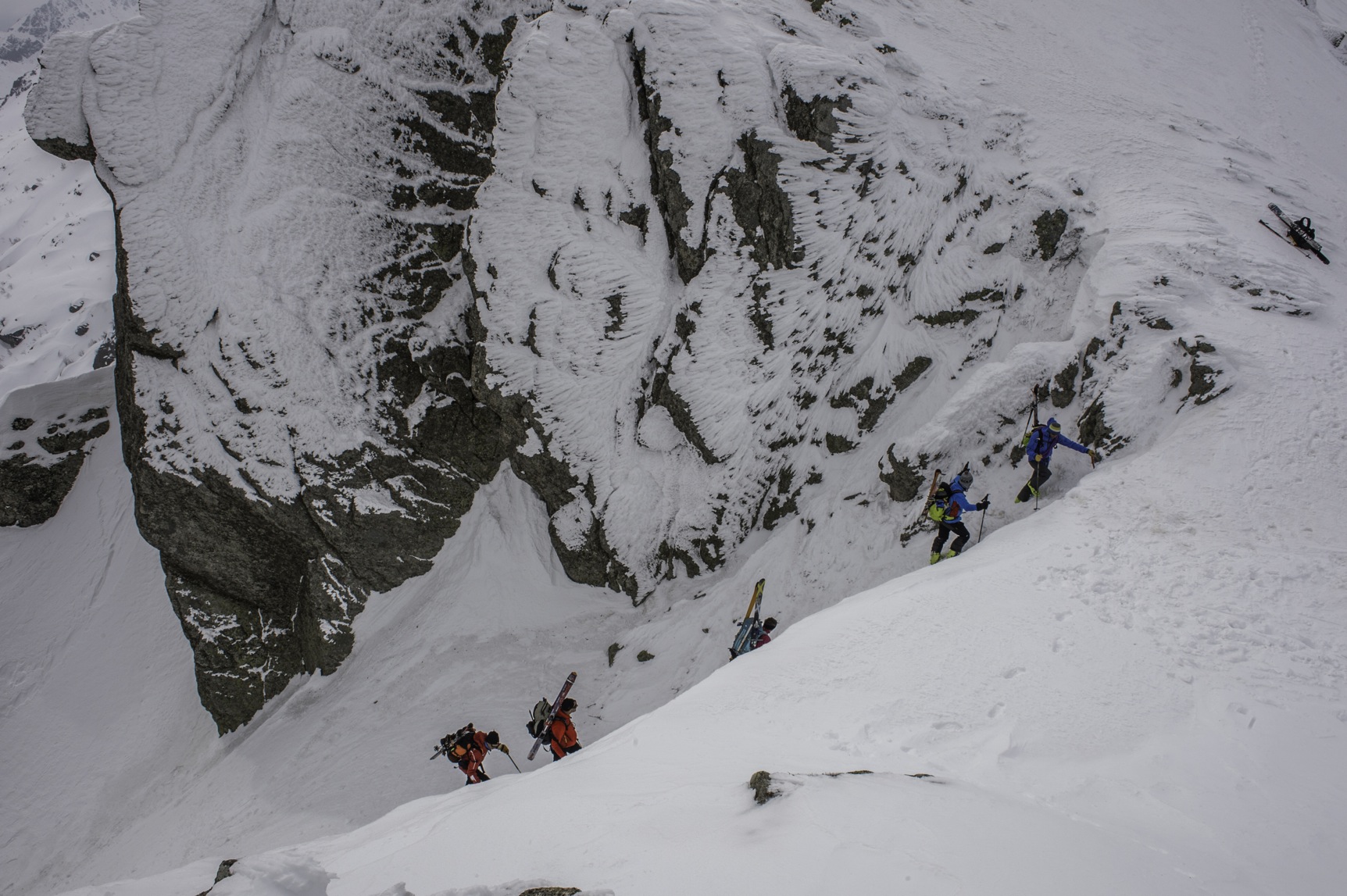 Les montagnes corses en hiver