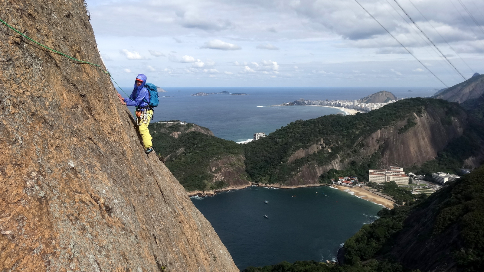 Escalade au Brésil