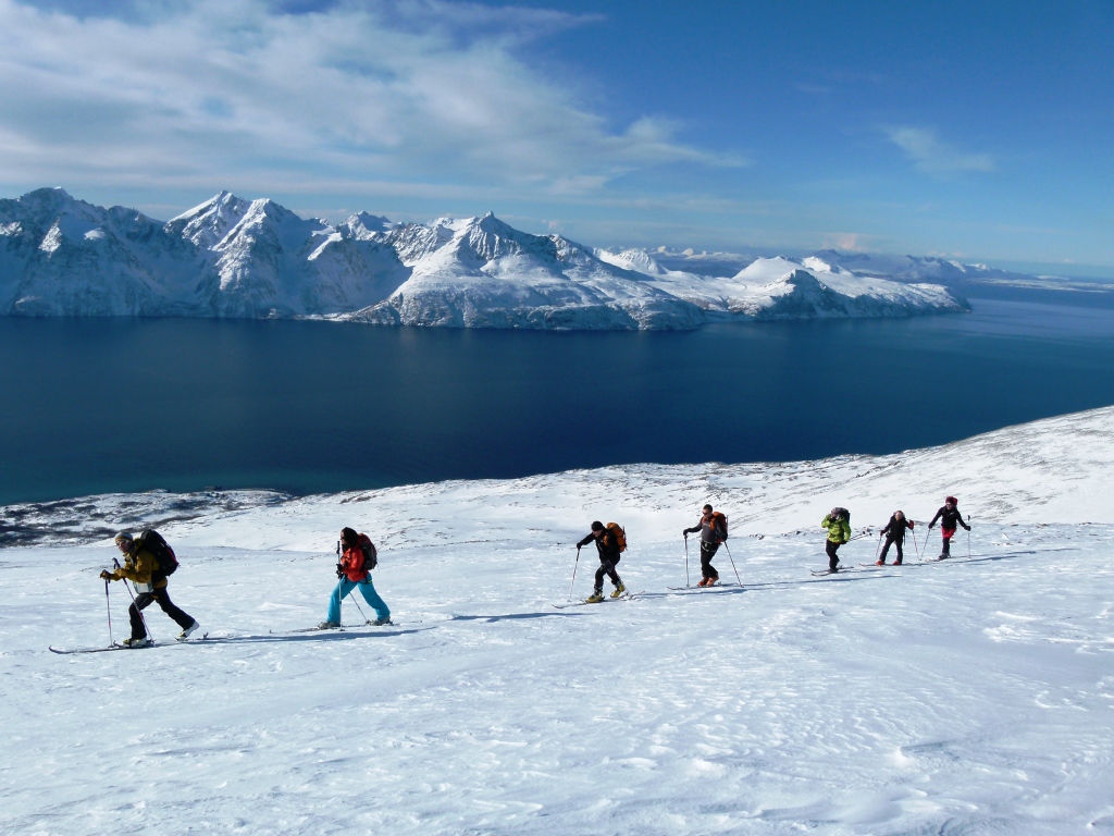 Ski de randonnée et voile en Norvège