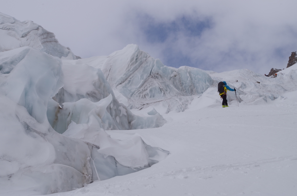Glacier russe et ski de randonnée